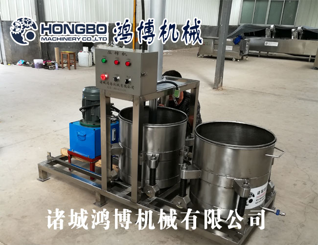 304不鏽鋼雙桶壓榨機