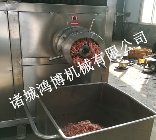 凍肉凍盤破(pò)碎絞肉一體機