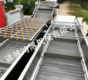 大棗氣泡噴淋（lín）清洗機