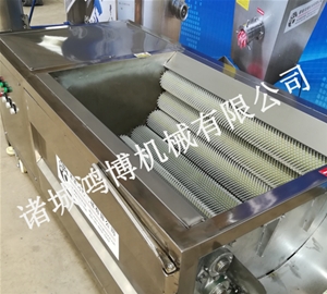 連續式毛刷清洗（xǐ）去皮機